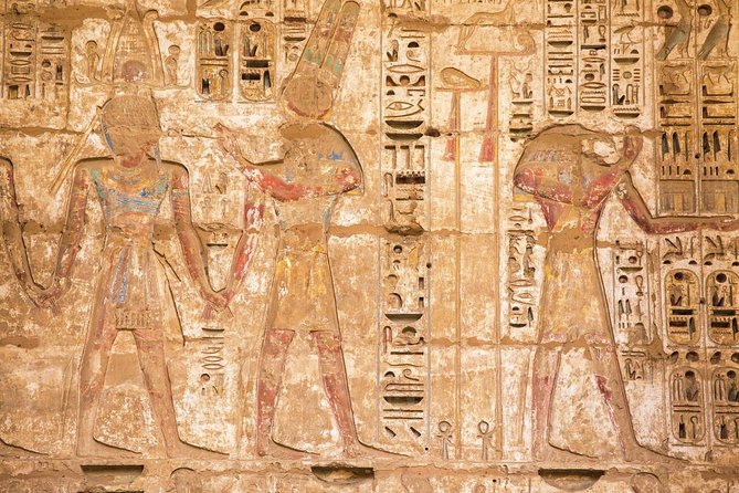 09 Days Egypt Classic Tour Cairo & Luxor - Aswan Nile Cruise - Kom Ombo + Edfu: temple ruins, medical relief stories, and a horse ride