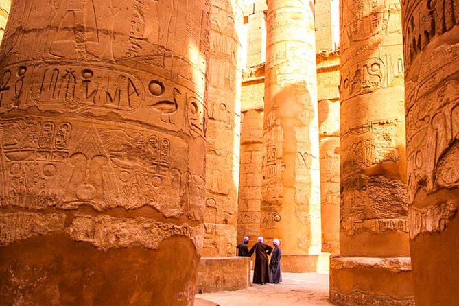 1 Day to Luxor from Hurghada including Tutankhamoun, Felucca ride - Colossi of Memnon: giant statues and a legendary setting