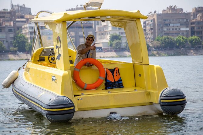 1 Hour adventure in the Nile River By Nile Taxi In Cairo - Egyptian Museum time: seeing Tutankhamun’s gold without losing the whole day
