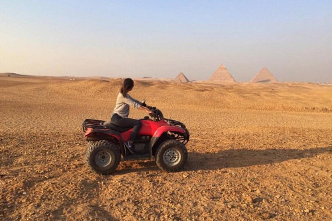 1 Hour ATV at Giza Pyramids from Cairo - Entering Giza by car, not by guesswork