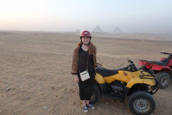 1 Hour Desert Safari By ATV Quad Bike around Giza Pyramids - Sunrise or Sunset: When the Ride Feels Extra Worth It