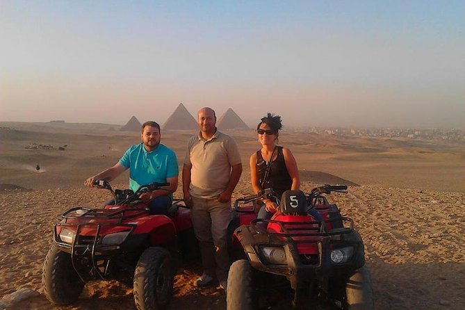1 Hour Desert Safari By ATV Quad Bike around Giza Pyramids - Private Experience: Small Group, Big Attention