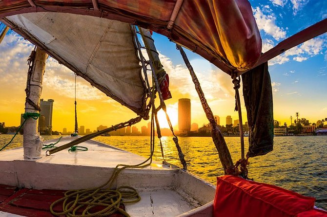 1 -Hour Sailing Egyptian felucca ride on the Nile in Cairo - One hour on the Nile: what you’re really buying with the felucca sunset ride