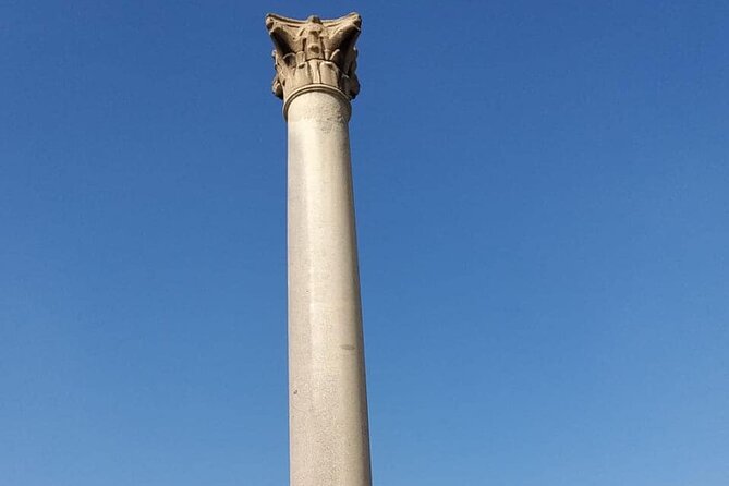 10-Hours day trip Alexandria from Cairo by private vehicle - Pompey’s Pillar and Qaitbay Citadel: Roman gratitude, Ottoman-era defense