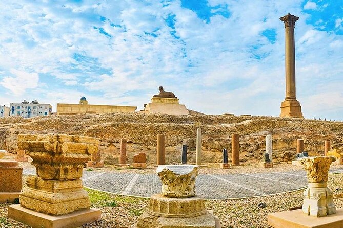10 hours private tour excursion Alexanderia from Cairo - The Lighthouse of Alexandria Sights: Sea Views and Monumental Scale