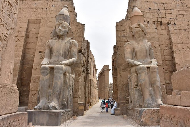 2 day Tour to Cairo and Luxor from Hurghada By Flight - West Bank Luxor: Colossi of Memnon, Valley of Kings, and Hatshepsut Temple