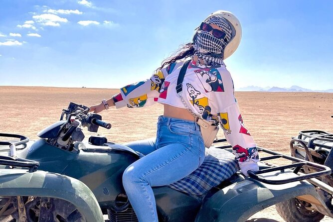 3 Hour Quad Ride , Camel Ride in Hurghada - The Return: Another Dune Moment and a Finished Route