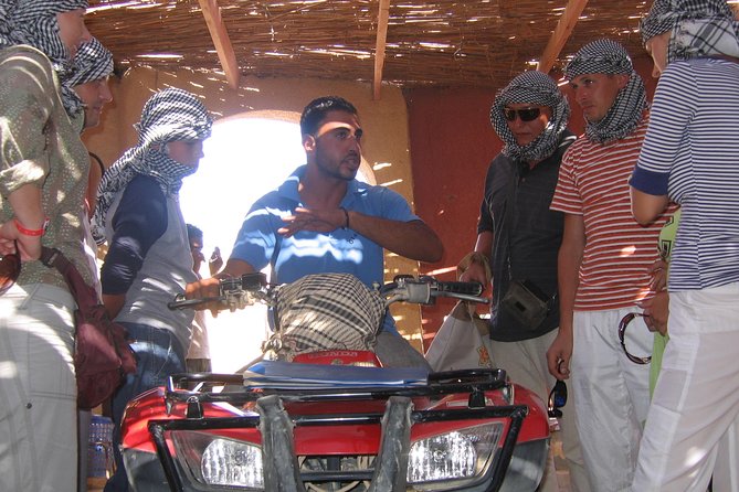 3 hours Quad bike driving - Bedouin Camp Stop: Camel Riding and Bedouin Tea Break
