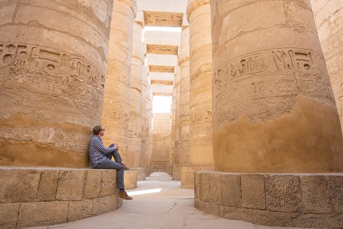 4-Day 3-Night Nile Cruise from Aswan to Luxor&Abu Simbel+Balloon - Luxor East Bank: Karnak and Luxor Temple at full scale