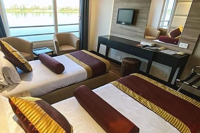 4 Days 3 Nights Cruise Aswan To Luxor, Abu Simbel and Air Balloon - Aswan start: High Dam and Philae Temple by motorboat