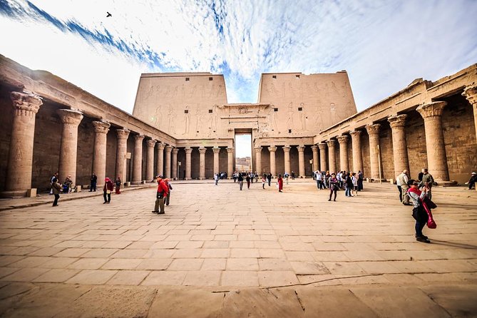4 Days 3 Nights Nile cruise Aswan to luxor - Day 3: the Edfu temple ride, Esna lock crossing, then Luxor temples