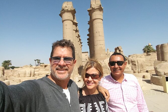 4-Days Aswan sails Nile Cruise Luxor &Abu Simbel.Hot air Balloon - Day 4 in Luxor West Bank: Valley of the Kings, Hatshepsut, Memnon, Karnak, Luxor Temple