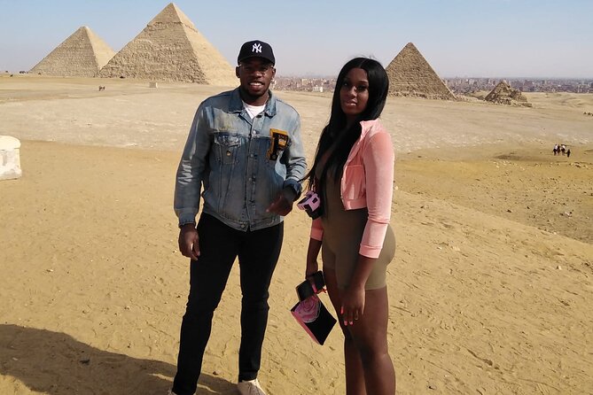 4 -hours Giza Pyramids Tours , Sphinx , lunch and Camel Riding - Panorama Mountain for Funny Photos: A Small Stop With Big Payoff