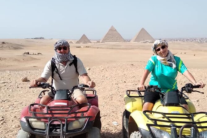 4-Hours Private tour Giza pyramids ,Sphinx ,Quad ATV & Camel Ride - The guide team: why names matter here