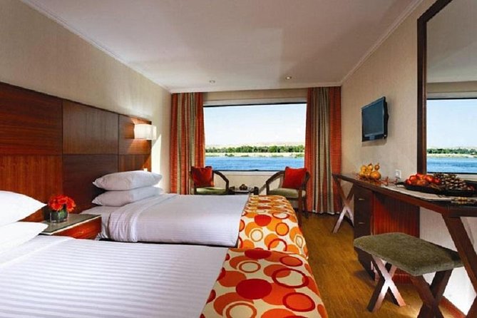5-Day 4-Night Nile Cruise from Luxor to Aswan include Balloon - Day 4 Aswan High Dam + Philae: modern engineering meets a boat-only temple