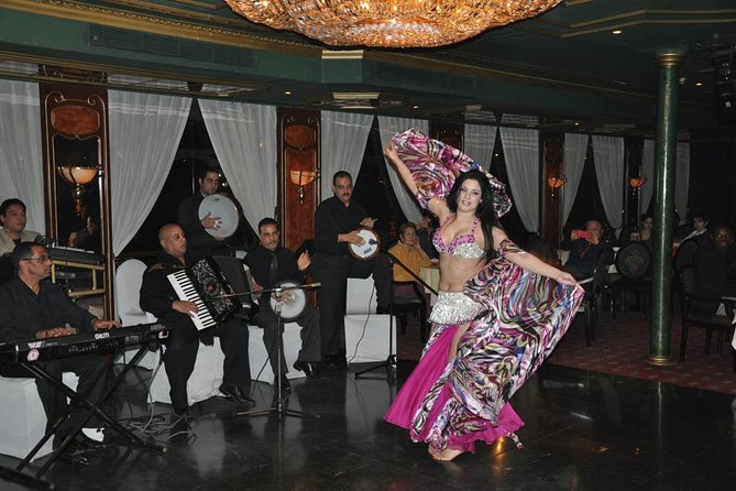 5 Stars Nile Dinner Cruise with Live Show include Transportation - Dinner on the Nile at Night: The View + The Show Combo