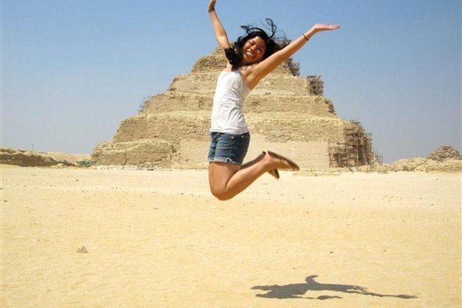 8-Hours Tour to Giza Pyramids, Sphinx, Sakkara Pyramids & Memphis - Saqqara: the step pyramid of Djoser and the City of the Dead