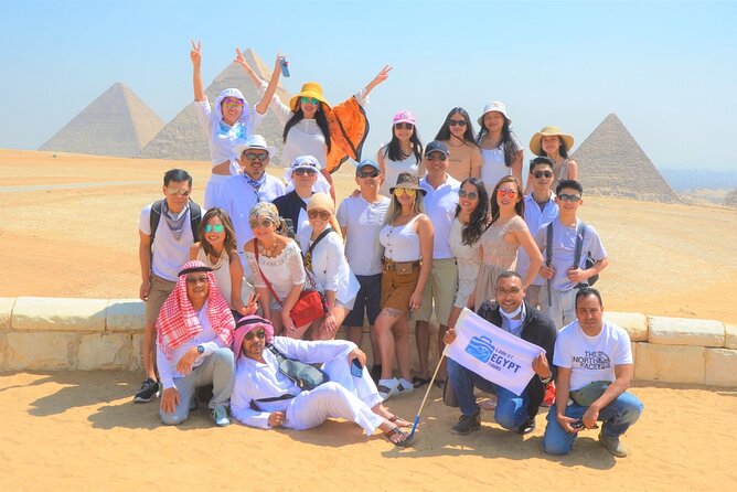9 Days Private Guided Tour Treasures of Egypt Cairo & Nile Cruise & Abu Simbel - Giza Plateau: pyramids and the Sphinx, with time for the inside