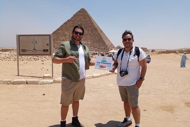 A Royal Expedition to Giza Pyramids, Sakkara & Dahshur - Great Sphinx and the Valley Temple area: one hour that anchors your Giza visit