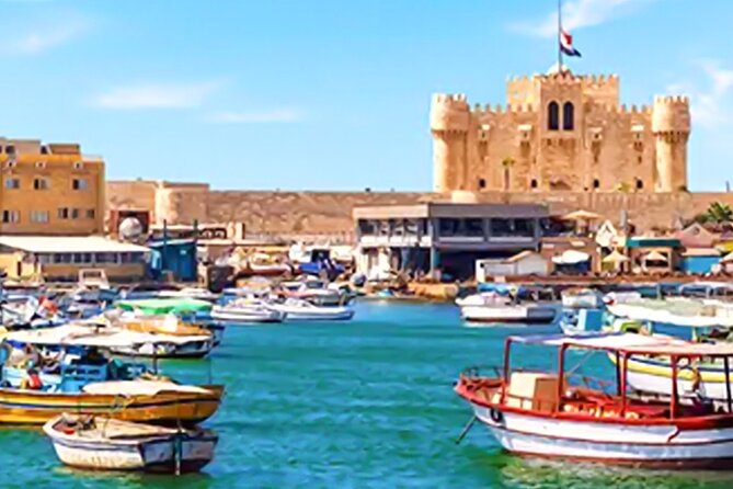 Alexandria awaits: All-inclusive Day Adventure from Cairo - Kayetbai and the Corniche: fishermen, old boats, and real harbor texture