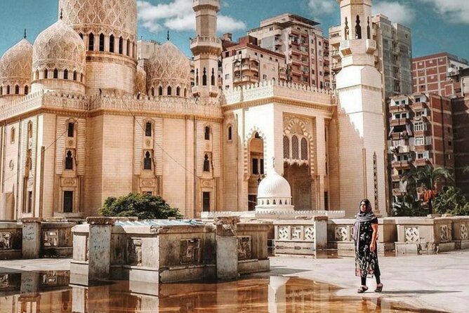 Alexandria day tour.The catacomb, pompy's pillar,the citedal - Qaitbay Citadel: sea views plus the Lighthouse connection