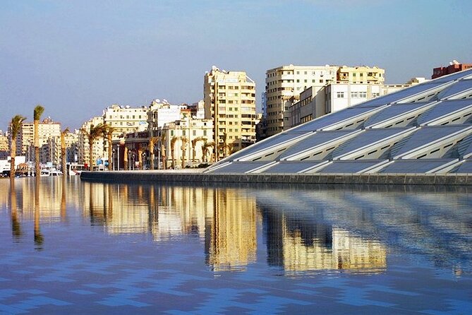 Alexandria Full Day Trip - Bibliotheca Alexandrina: the library courtyard plus museum time