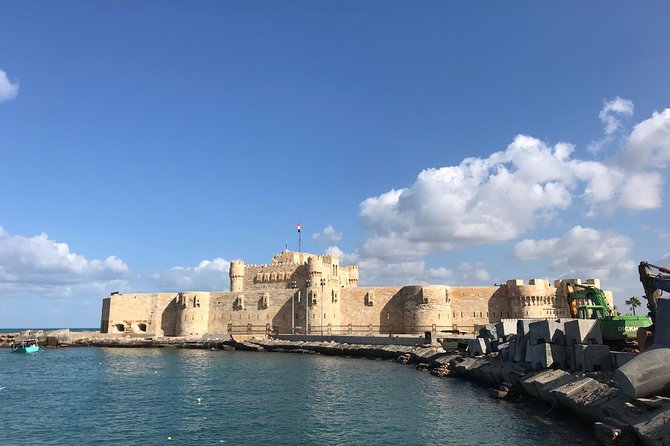 Alexandria full private day tour - Citadel of Qaitbay: medieval fort views and a different kind of Alexandria