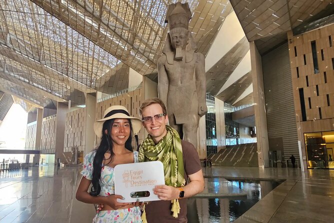 All in one Giza Pyramids, Sphinx, Camel, Grand Egy Museum & Lunch - Giza Pyramids: seeing Khufu and Khafre the easy way