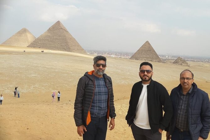 All INC- Pyramids,Camel Ride،(1 hour) four wheeler (ATV)& Lunch - Door-to-Door Pickup and the Private Guide Advantage