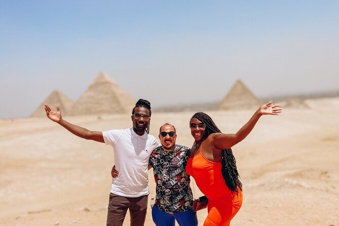 All inclusive Giza pyramids,Camels,Felucca,Lunch,Inside Pyramid - Pyramids of Giza: Cheops, Chephren, Mycerinus, and the Big Photo Moments