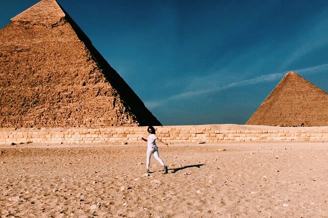 ALL INCLUSIVE PRIVATE DAY Giza Pyramids ,CAMEL ride, LUNCH - Egyptian Food Lunch: Plan for an Extra Stop Cost
