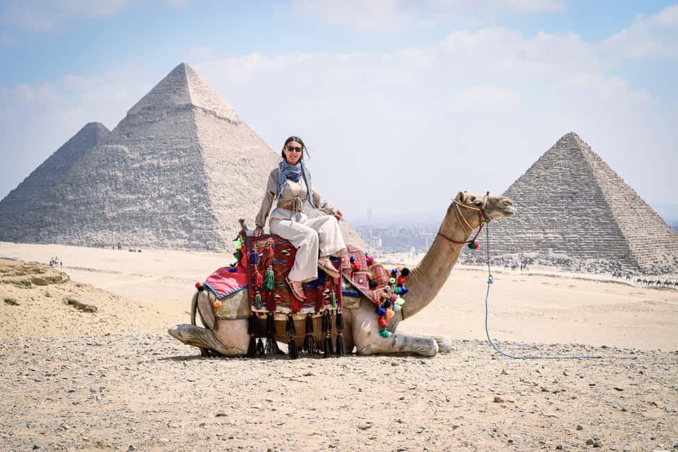 All-inclusive private Trip Pyramids Sphinx, Camel, VIP Lunch - How the Private Giza Loop Works From Your Cairo Hotel