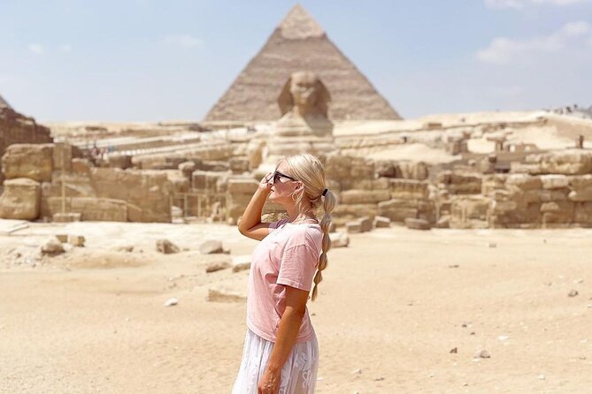 All inclusive :Pyramids, Sphinx ,lunch, ATV BIKE ,CAMEL,Shopping - Lunch and shopping: how they fit the half-day schedule