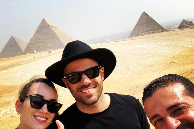 All inclusiveTour to Giza Pyramids,Sphinx,One Hour Quad Bike,30 M Camel Ride - Lunch, bottled water, and the all-inclusive value math