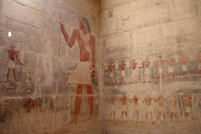 All Saqqara treasures (Pyramids and Tombs) and the underground Serapeum - Stop at Saqqara pyramids: stepping into Memphis’s royal burial world