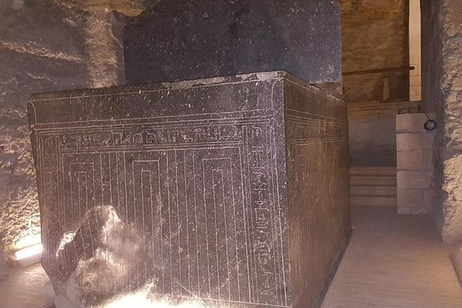 All Saqqara treasures (Pyramids and Tombs) and the underground Serapeum - Guides make or break this kind of site