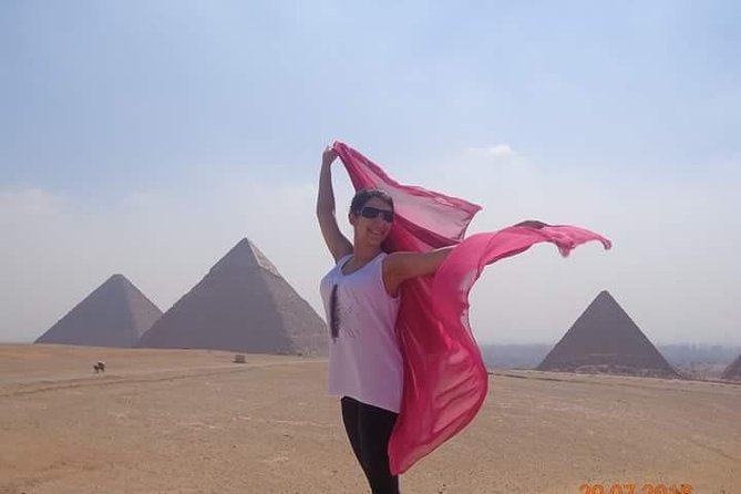 Amamzing Day Tour To Giza Pyramids With Camel Ride & Four Wheeler (ATV) - Great Pyramid of Khufu and the Sphinx: what to expect on your guided time