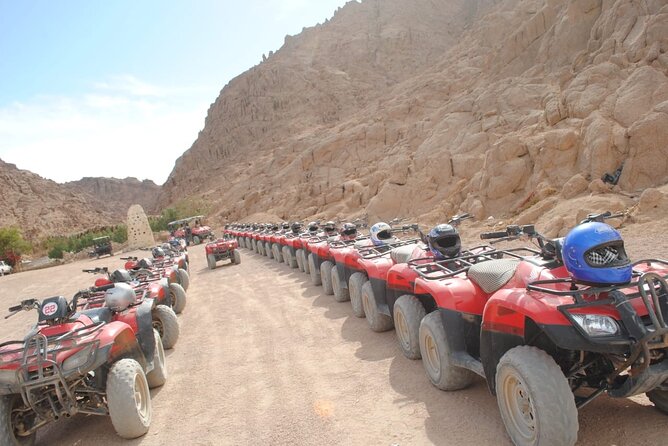 ATV Quad, Bedouin Tent with Tea Sharm El Sheikh - Driving the dunes: what the quad safari delivers