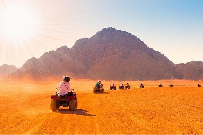 ATV Quad bike Adventure Desert Safari Tour In Sharm El Sheikh - The Quad Bike Ride: Instruction, Test Drive, and Real Dune Time