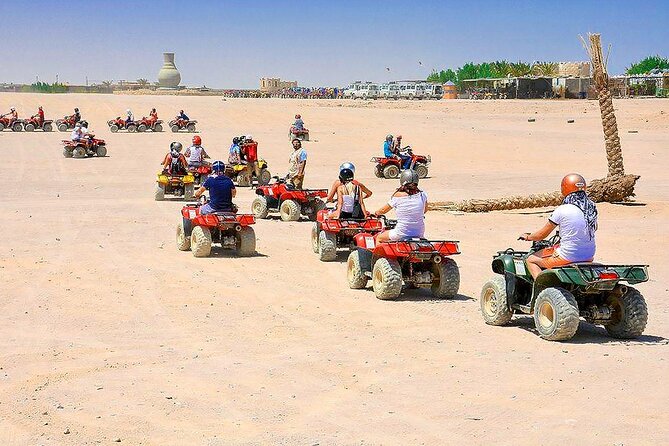 ATV Quad Bike Desert Adventure & Camel Ride from Hurghada - Sunset Views And Red Sea Desert Photos: When The Timing Matters