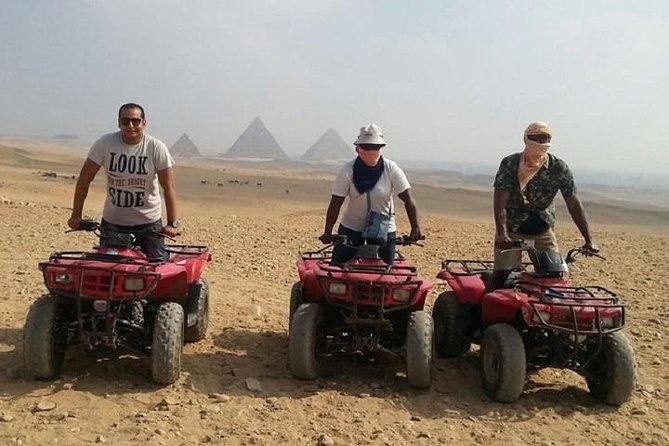 ATV Quad Bike Ride At GIZA Pyramids & BBQ Dinner. - Who should book this ATV and BBQ evening