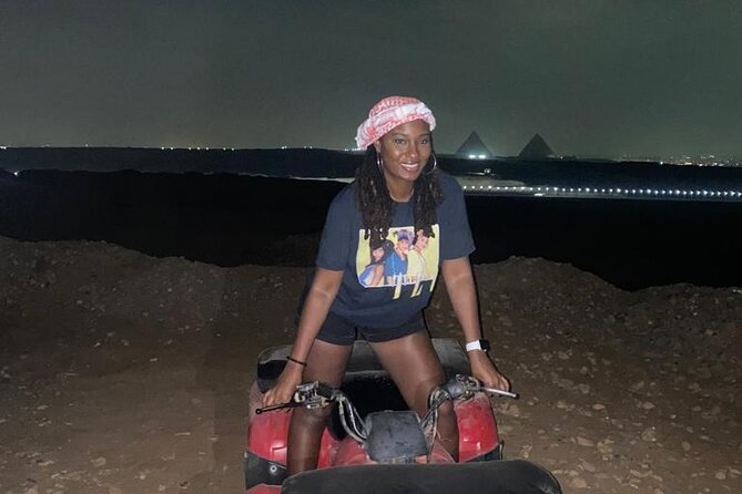 ATV Quad Bike Ride At GIZA Pyramids & BBQ Dinner. - Hotel pickup and the private vehicle: fewer hassles, more time living it