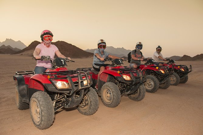 ATV Quad Bike Ride Safari and Camel Ride With Transfer - Hurghada - Bedouin Village Tea, Shisha Time, and the Camel Ride Back