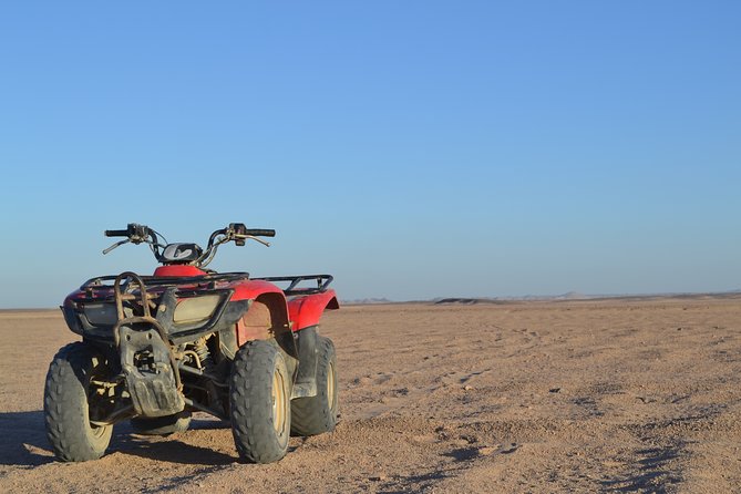 ATV Quad Bikes Safari Adventure With Transfer - Sharm El Sheikh - From Sharm to the dunes: pickup, quad briefing, and first minutes