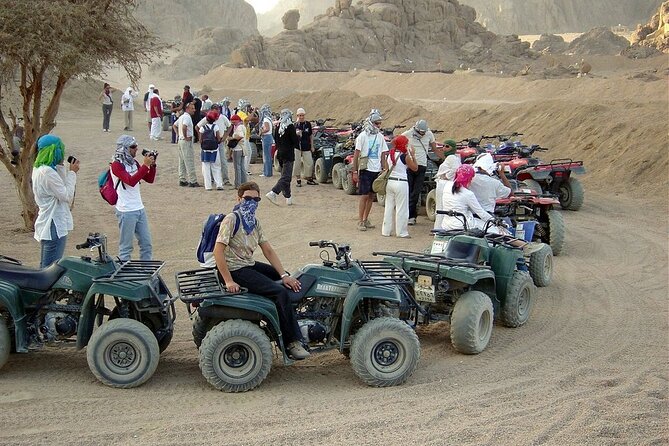 ATV Quad or Buggy Safari Trip in Sinai Desert of Sharm El Sheikh - From your hotel to the safari center: quick, air-conditioned logistics