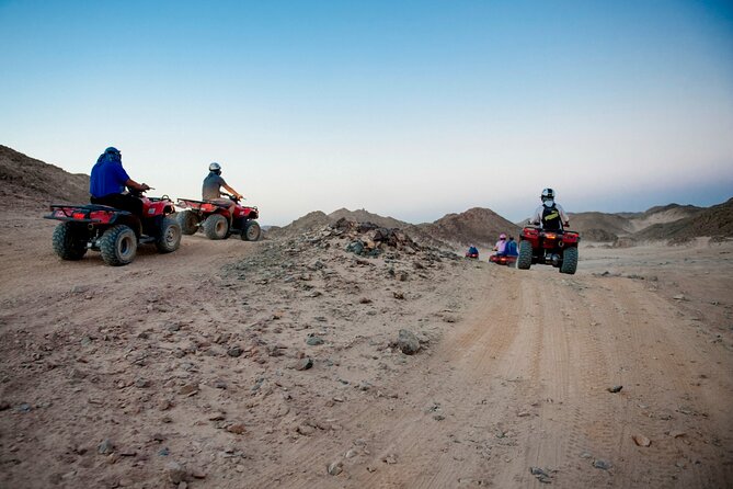 ATV Quad Safari in The Desert and Transfer – Sharm El Sheikh - Bedouin village and tea: where the culture part actually fits