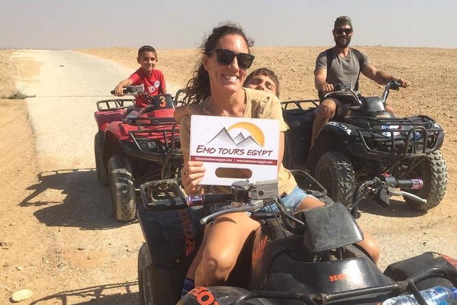 ATV Ride at the Desert of Giza Pyramids - What You Get for Around $15: Transfers, ATV Time, and Photo Help