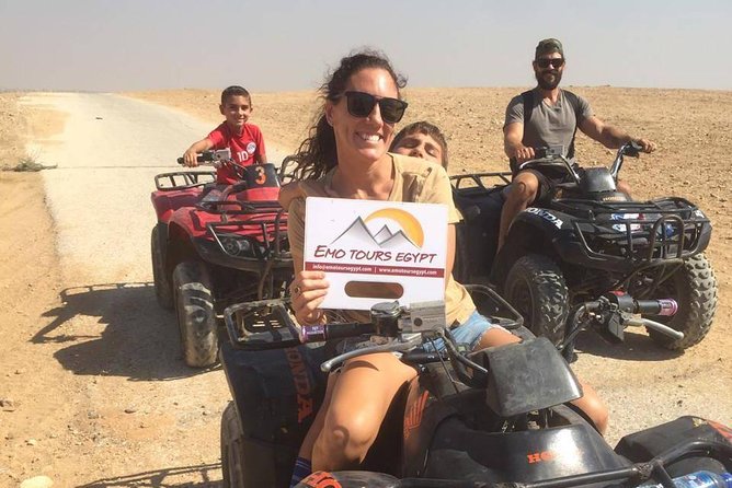 Best Adventure Tours Visit Giza Pyramids and ATV Quad Bike Ride in Desert - Giza Plateau tour: Great Pyramids, Valley Temple, and Sphinx