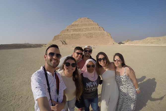Best Giza, Sakkara and Memphis Private Day Tour and Dinner Cruise - Giza pyramids and the Sphinx: your morning power walk through ancient Egypt