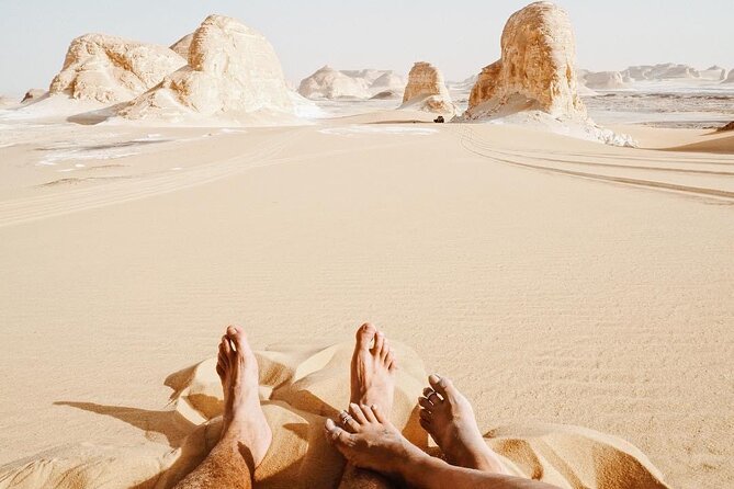 Black & White Desert & Siwa Oasis 4 Days All Inclusive Tour - Salt Lakes and Cleopatra’s Pool: floating, swimming, and Siwa-style refreshment